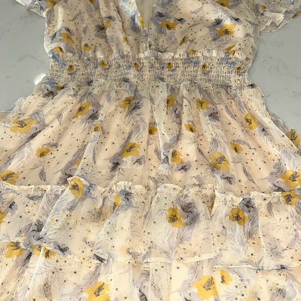 Floral Ruffle Dress